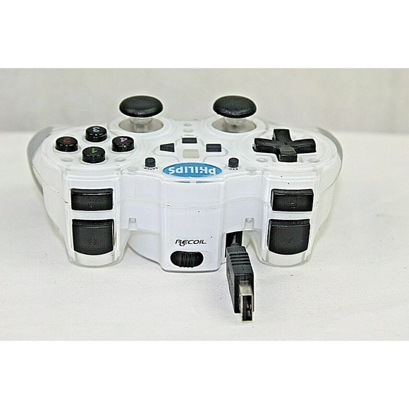 Philips USB Dual shock game controller with retractable USB cord - Picture 5 of 6